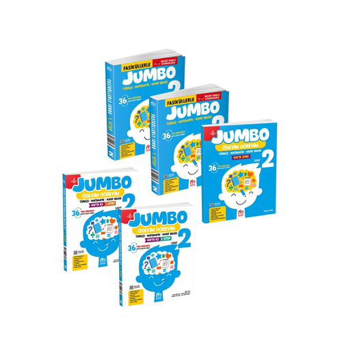 2.Sınıf Fasiküllerle Jumbo Seti-5 Kitap