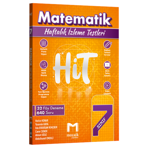 Mozaik 7.Sınıf Hit 32 LI Deneme Matematik 26-27