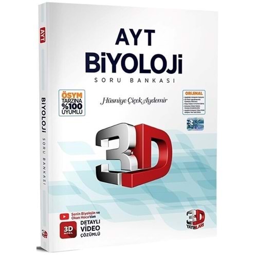 3D Ayt Soru Bankası Biyoloji 24-25