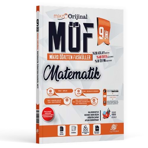 Mikro Orijinal 09.Sınıf Möf Set Matematik - 24-25