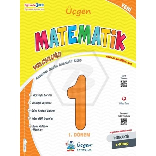 1.Sınıf Okuma Yazma Seti Matematik Yolculuğu 1.Dönem