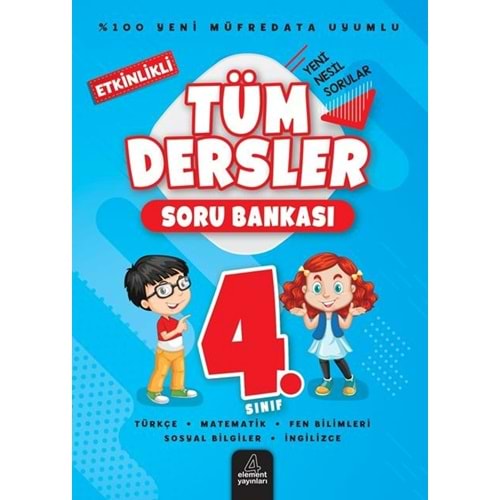 Dört Element 4.Sınıf Tüm Dersler Soru Bankası