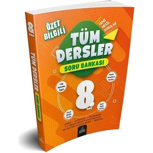 Dört Element 8.Sınıf Tüm Dersler Soru Bankası