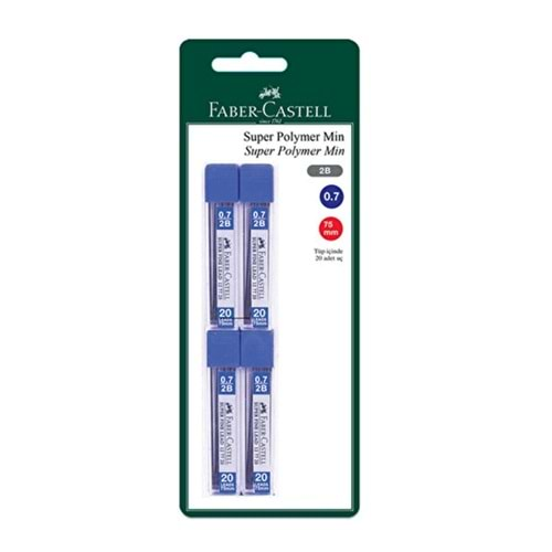 Faber Castell Bls. Polymer Fine Min 0.7 Mm 2B 4 Lü