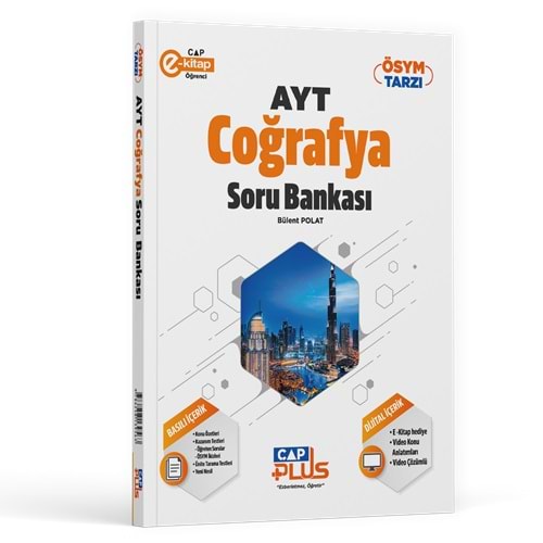Çap Yks Ayt Plus S.B. Coğrafya - 2024-25