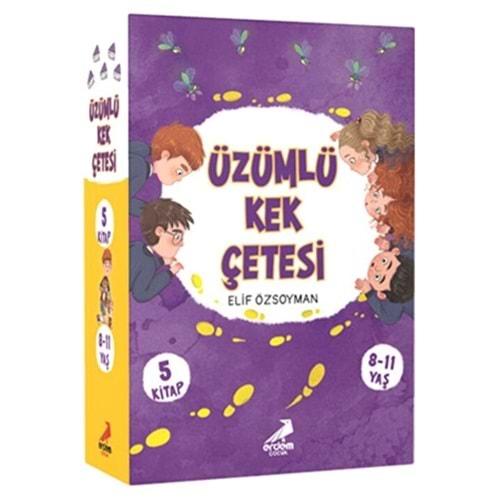 Uzumlu Kek Cetesi Dizisi - 5 Kitap Set