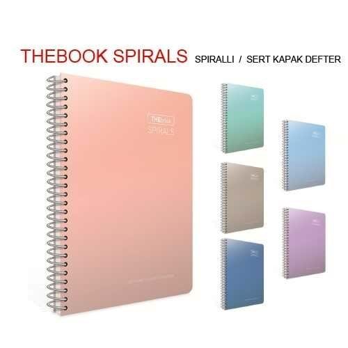 Gipta Thebook Spirals Sp. Sert Kp. Df.17X24-100 Yp Kareli