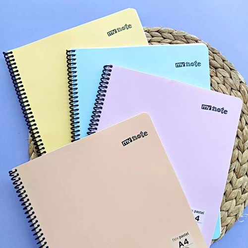 Mynote Flex Pastel Defter A4 96 Yp Çizgili
