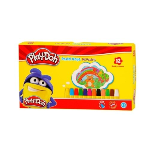 Play-Doh Pastel Boya 12 Renk Karton Kutu