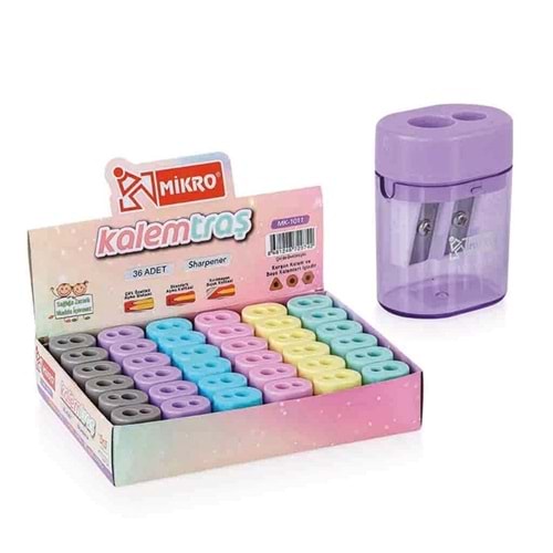 Mikro Mk 1011-36 Çiftli Kalemtraş