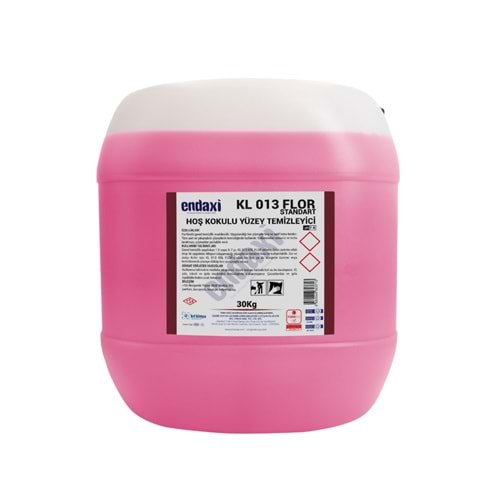 Endaxi Flor Yüzey Temizleyici - Pembe 30 Kg