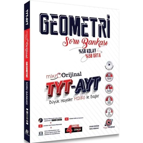 Orijinal Yayınları TYT AYT Geometri Mikro Soru Bankası