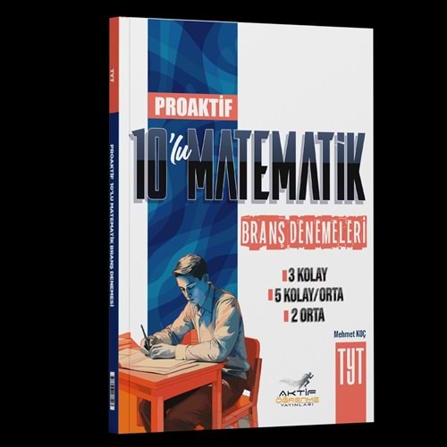 Aktif Tyt Aktif Serisi 10Lu Deneme Matematik-25-26