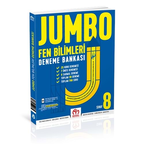 8.Sınıf Jumbo Fen Bilimleri Deneme Bankası