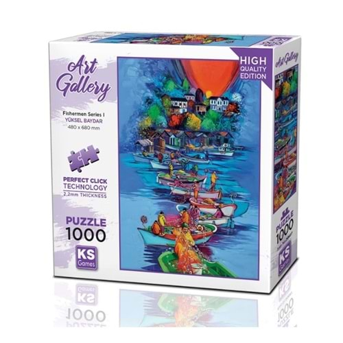 Ks Games Puzzle 1000 Parça Fishermen Series 1