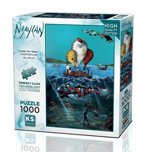 Ks Games Puzzle 1000 Parça Under The Water