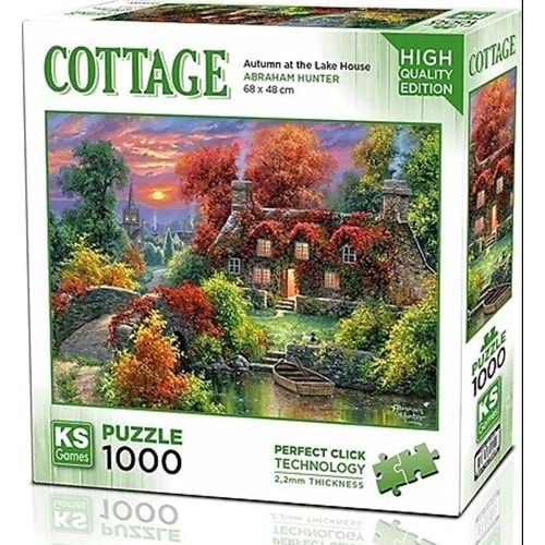 Ks Games Puzzle 1000 Parça Lake House