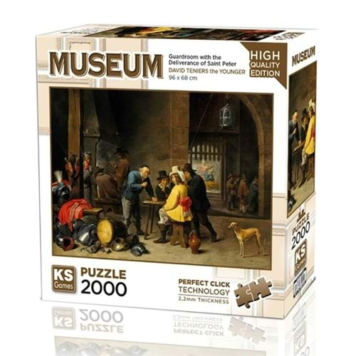 Ks Games Puzzle 2000 Parça Guardroom With The Deliverance