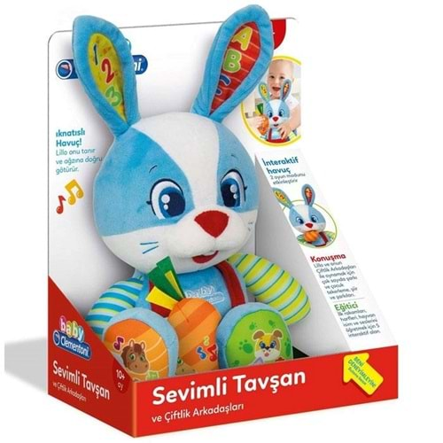 Baby Clementoni Sevimli Tavşan