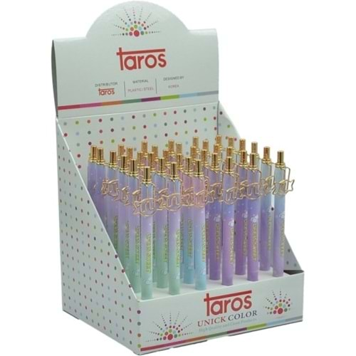 Taros Unıck Color Sweet Klipsli Versatil Kalem