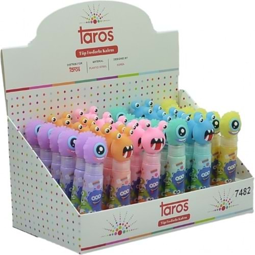 Taros Unıck Color Monster Tüp Fosforlu Kalem