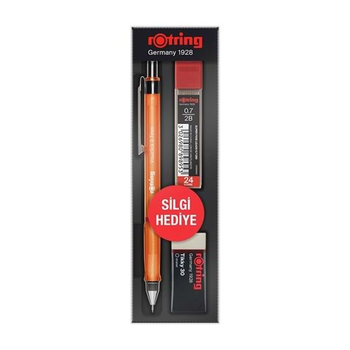 Rotring Versatil Visuclick 0.7 Okul Seti Turuncu