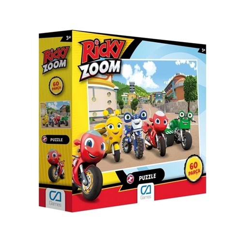 Ca Gamesi Puzzle 60 Parça Ricky Zoom