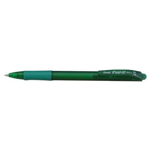 Pentel Bx417-D Mekanizmalı Roller Kalem 0.7 Mm - Yeşil