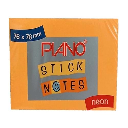 Piano Post-İt 76*76 Neon Turuncu