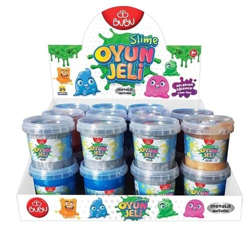 Bu-Bu Oyun Jeli (Slime) Metalik 145 Gram