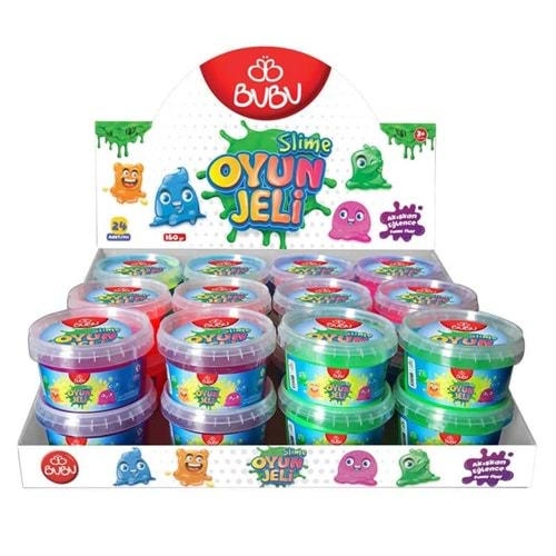 Bu-Bu Oyun Jeli (Slime) Orta Boy 160 Gram