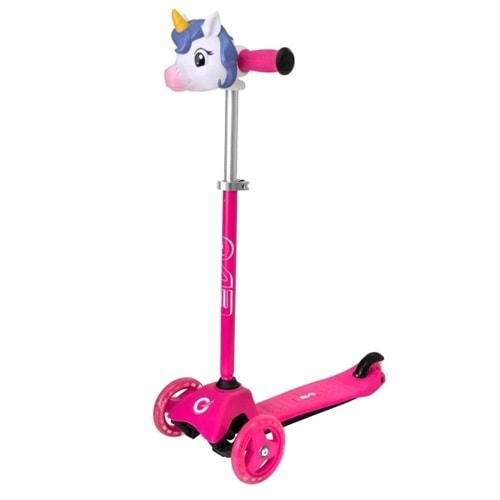 Evo Scooter 3 Teker Unicorn İşıklı Mini Cruiser