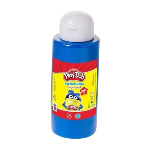 Play-Doh Parmak Boyası (Tüp) 500 Ml. Mavi