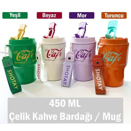 Shotay Donat Çelik Mug 500 Ml.