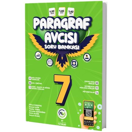 7.Sınıf Av Soru Bankası Paragraf - 25-26