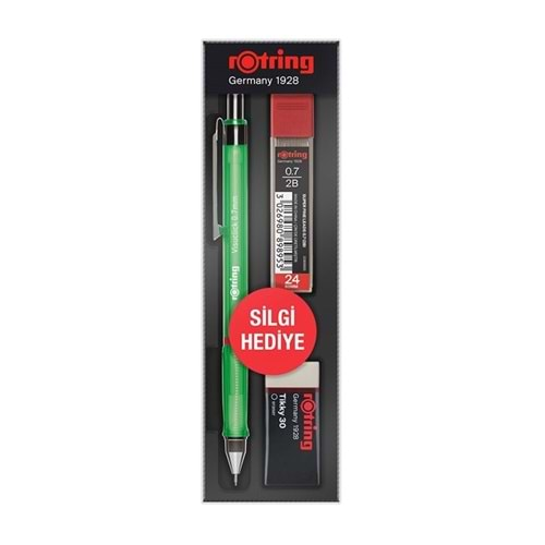 Rotring Versatil Visuclick 0.7 Mm Okul Seti Opak Yeşil