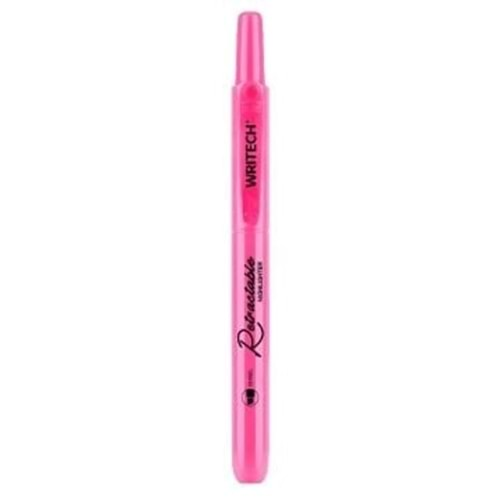 Writech W-805S Basmalı Fosforlu Kalem Neon Pembe