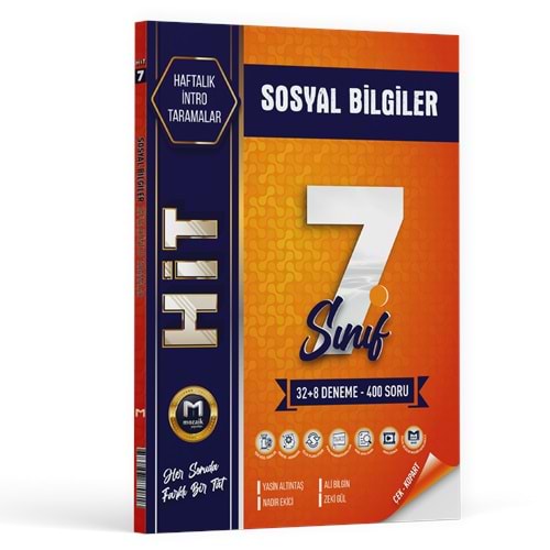 7.Sınıf Mozaik Hit 40 Lı Deneme Sosyal - 2025-26