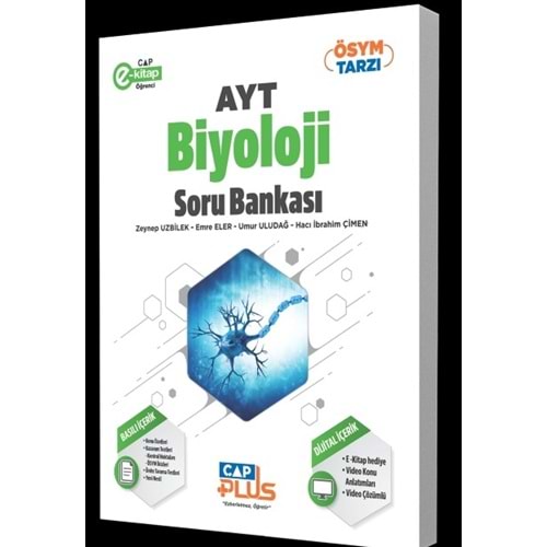 Çap Yayınları AYT Biyoloji Plus Serisi Soru Bankası