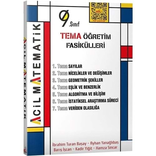 Acil Yayınları 9. Sınıf Acil Matematik Tema Öğretim Fasikülleri