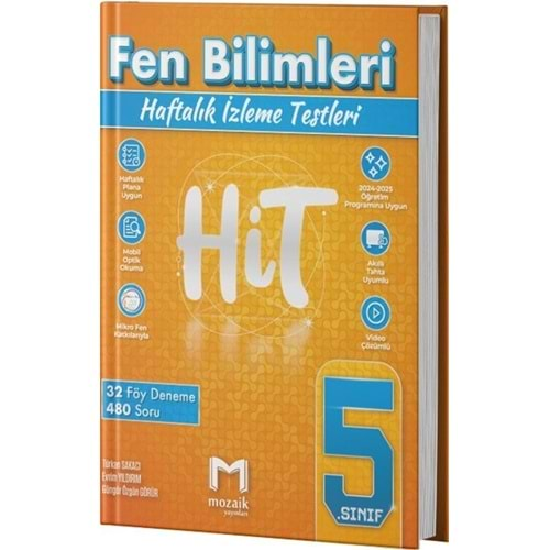 Mozaik Yayınları 5. Sınıf Fen Bilimleri HİT 32 Deneme