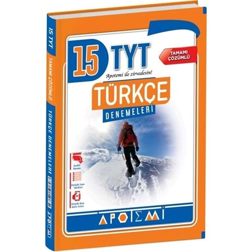 APOTEMİ TYT DENEME 15 Lİ TÜRKÇE - 2024-25