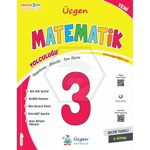 3. Sınıf Beceri Temelli - Matematik Yolculuğu - 2024