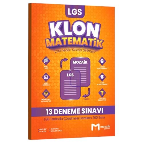 8.Sınıf Mozaik Klon Deneme Matematik