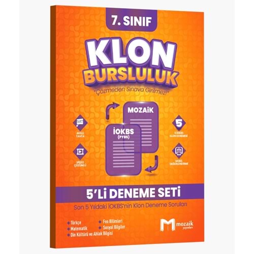 7.Sınıf Mozaik Klon 5 Lİ Deneme