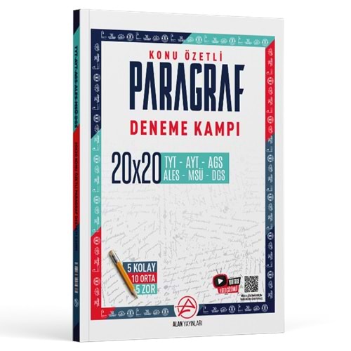 Alan Tyt Konu Özetli Deneme Paragraf 20*20