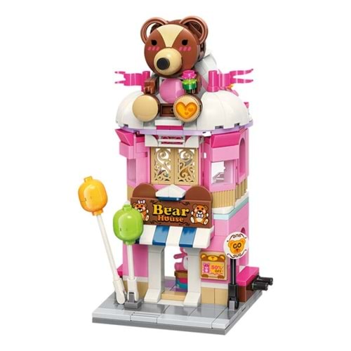 Keeppley: City Corner Kit – Teddy Bear Store KP0109