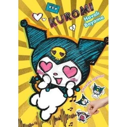 Kuromi Havalı Boyama Kitabı