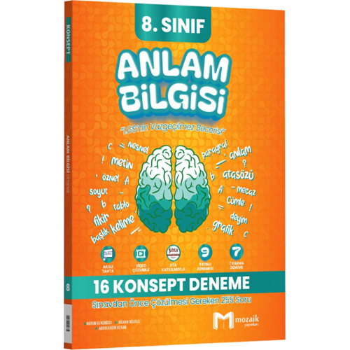 8.Sınıf Mozaik Deneme 16 LI Anlam Bilgisi-2026