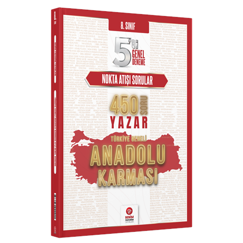 B.Favorim 8.Sınıf Anadolu Karması T.G 5 Lİ